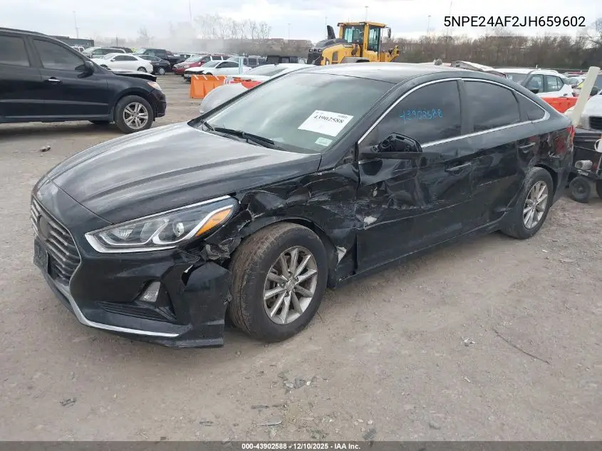 5NPE24AF2JH659602 2018 Hyundai Sonata Se