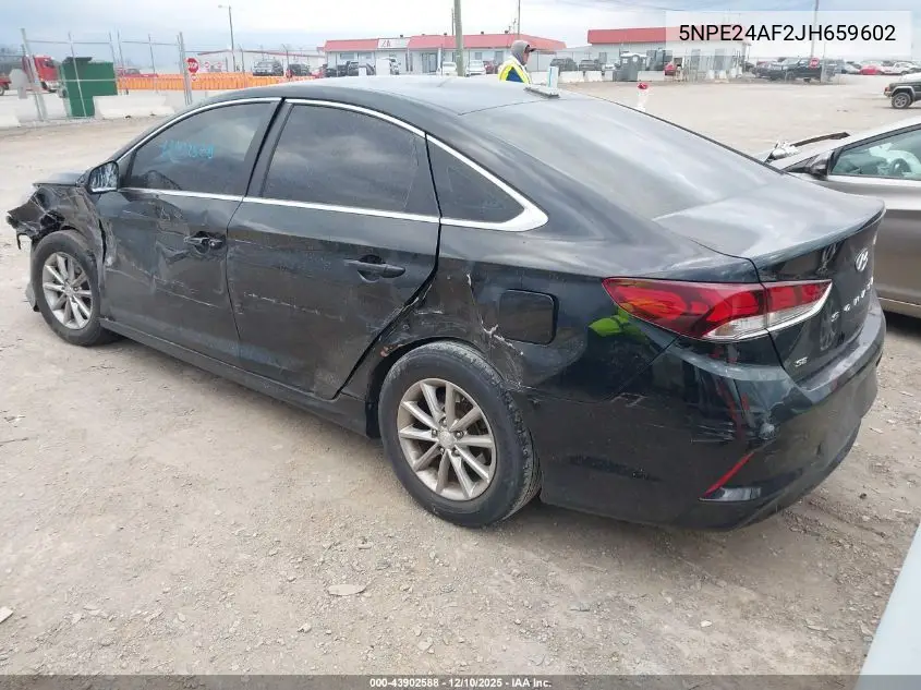 5NPE24AF2JH659602 2018 Hyundai Sonata Se