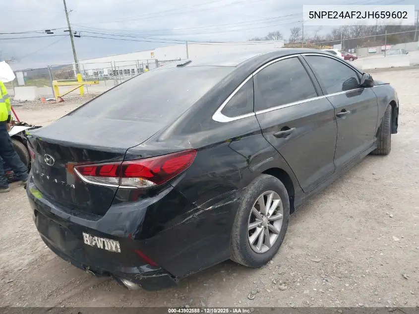 5NPE24AF2JH659602 2018 Hyundai Sonata Se