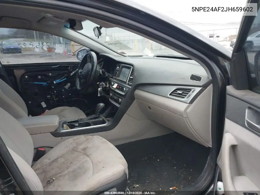 5NPE24AF2JH659602 2018 Hyundai Sonata Se