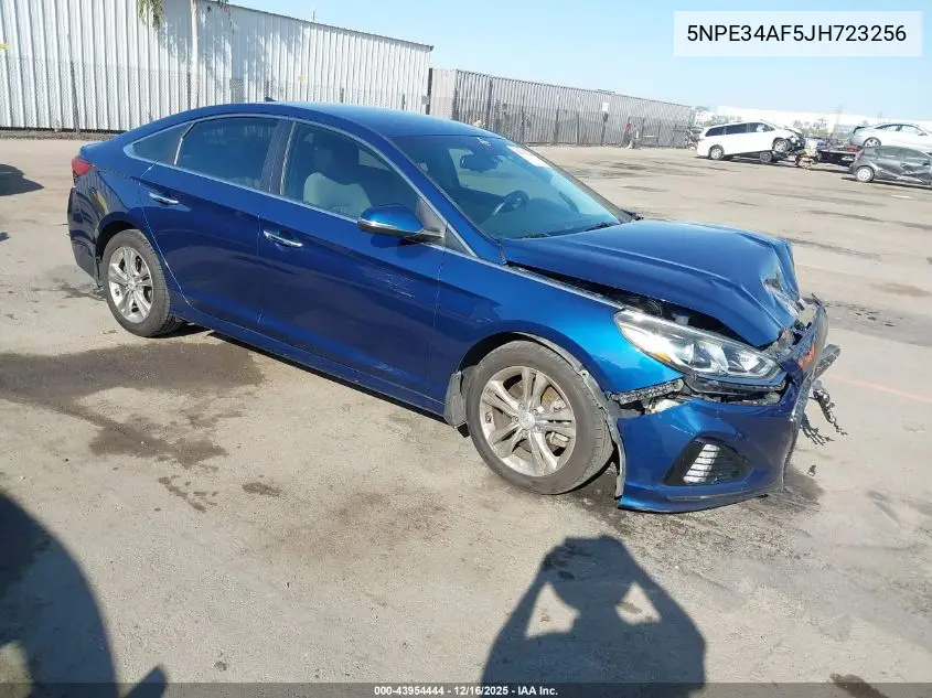 5NPE34AF5JH723256 2018 Hyundai Sonata Sel+