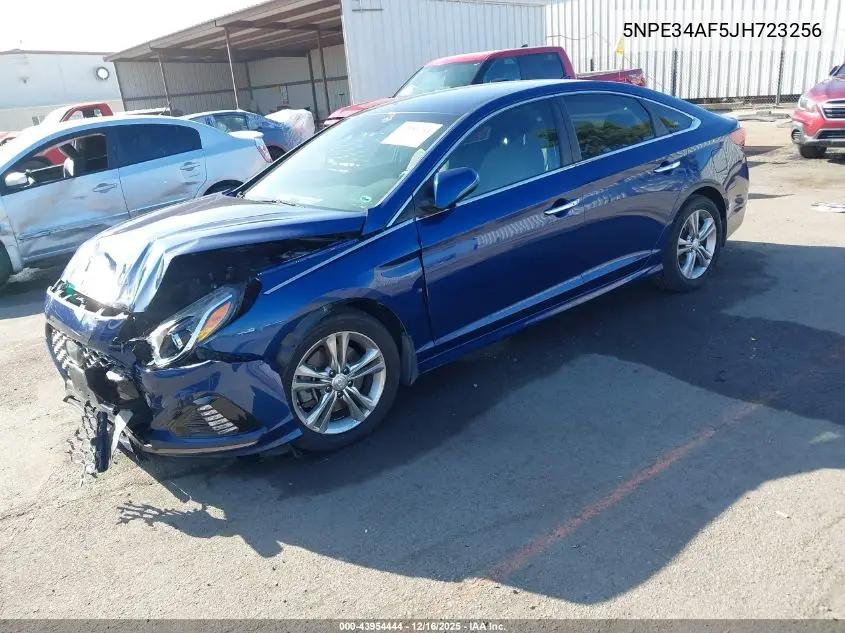 5NPE34AF5JH723256 2018 Hyundai Sonata Sel+