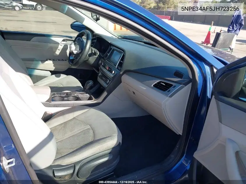5NPE34AF5JH723256 2018 Hyundai Sonata Sel+