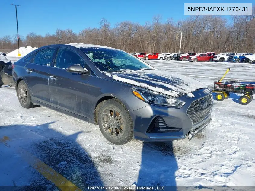 5NPE34AFXKH770431 2019 Hyundai Sonata Preferred
