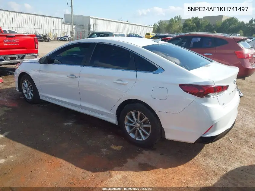 5NPE24AF1KH741497 2019 Hyundai Sonata Se