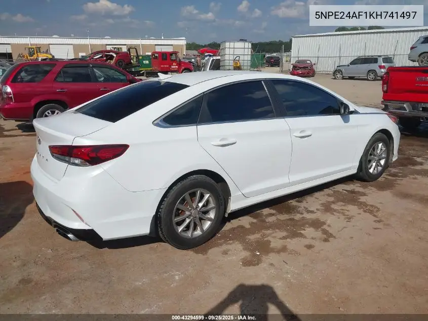 5NPE24AF1KH741497 2019 Hyundai Sonata Se