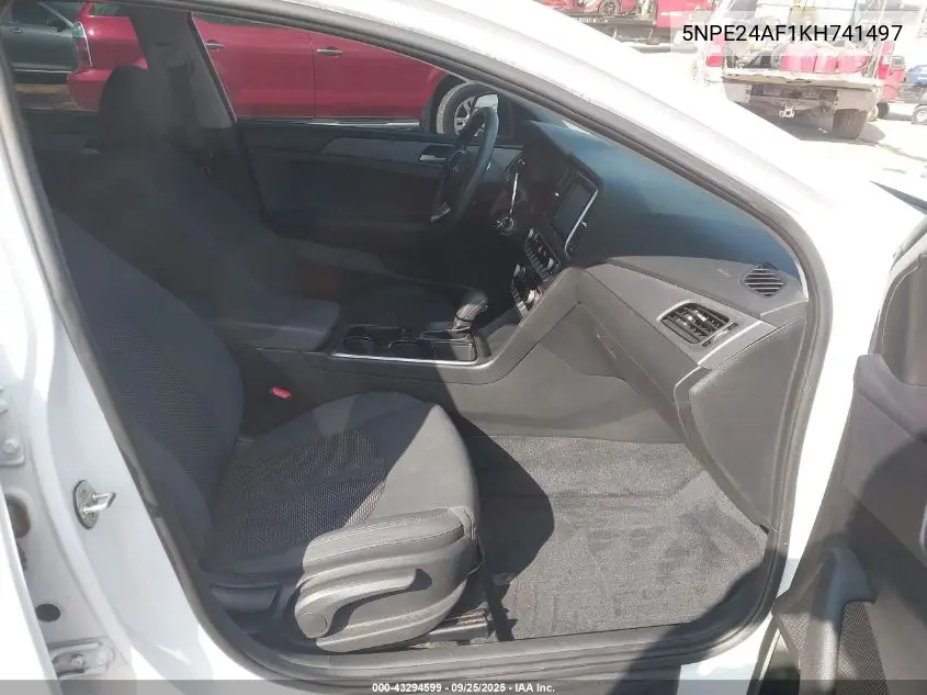 5NPE24AF1KH741497 2019 Hyundai Sonata Se
