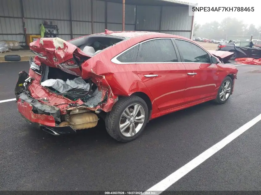 5NPE34AF7KH788465 2019 Hyundai Sonata Sel