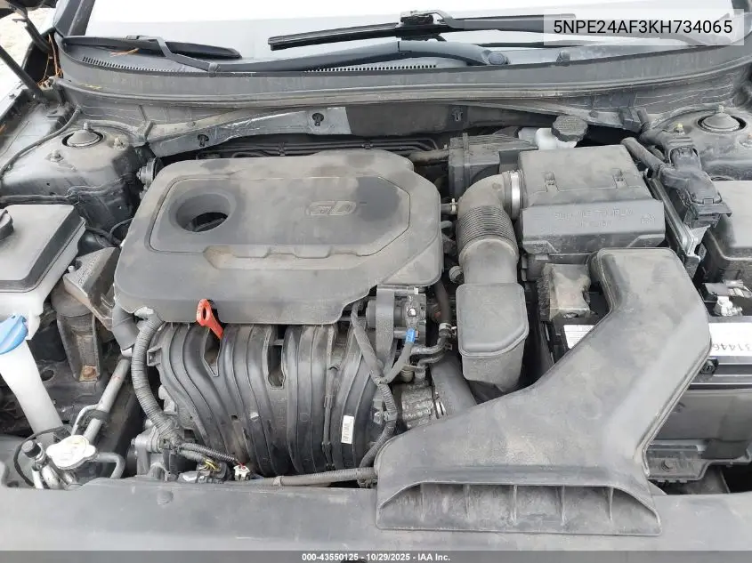 5NPE24AF3KH734065 2019 Hyundai Sonata Se