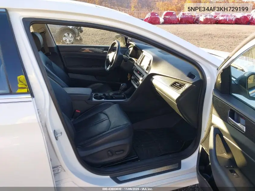 5NPE34AF3KH729199 2019 Hyundai Sonata Limited