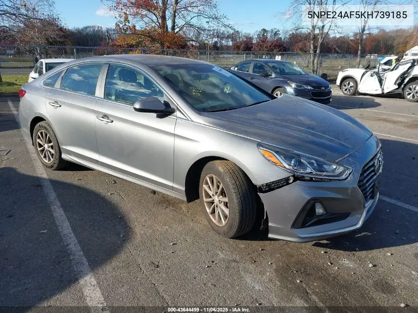 5NPE24AF5KH739185 2019 Hyundai Sonata Se