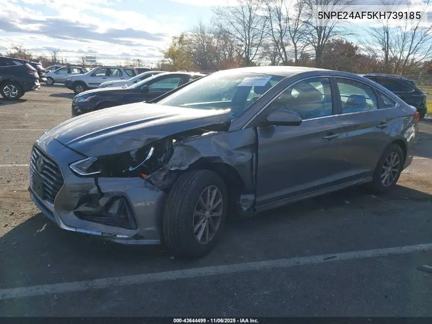 5NPE24AF5KH739185 2019 Hyundai Sonata Se