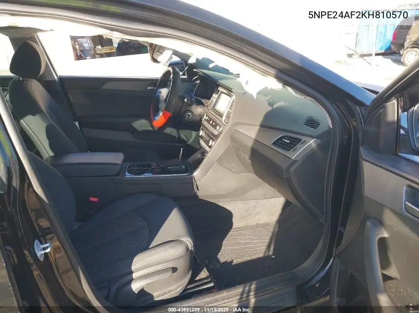 5NPE24AF2KH810570 2019 Hyundai Sonata Se