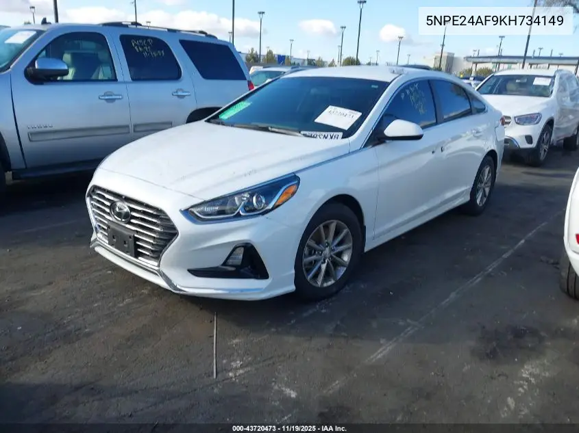 5NPE24AF9KH734149 2019 Hyundai Sonata Se