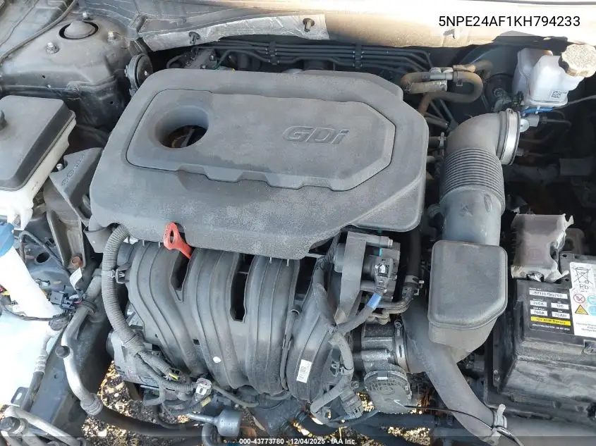5NPE24AF1KH794233 2019 Hyundai Sonata Se