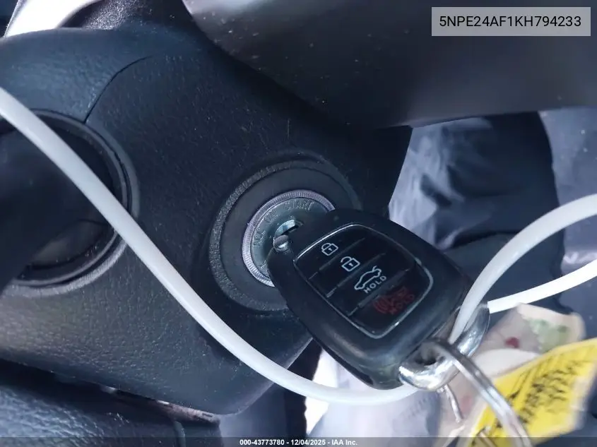 5NPE24AF1KH794233 2019 Hyundai Sonata Se