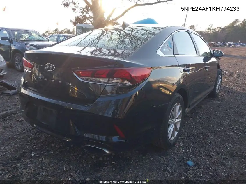 5NPE24AF1KH794233 2019 Hyundai Sonata Se