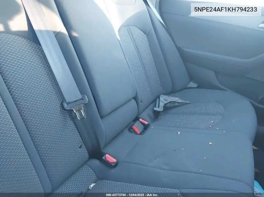 5NPE24AF1KH794233 2019 Hyundai Sonata Se