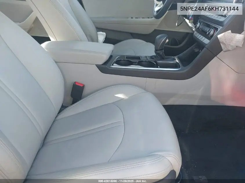 5NPE24AF6KH731144 2019 Hyundai Sonata Se