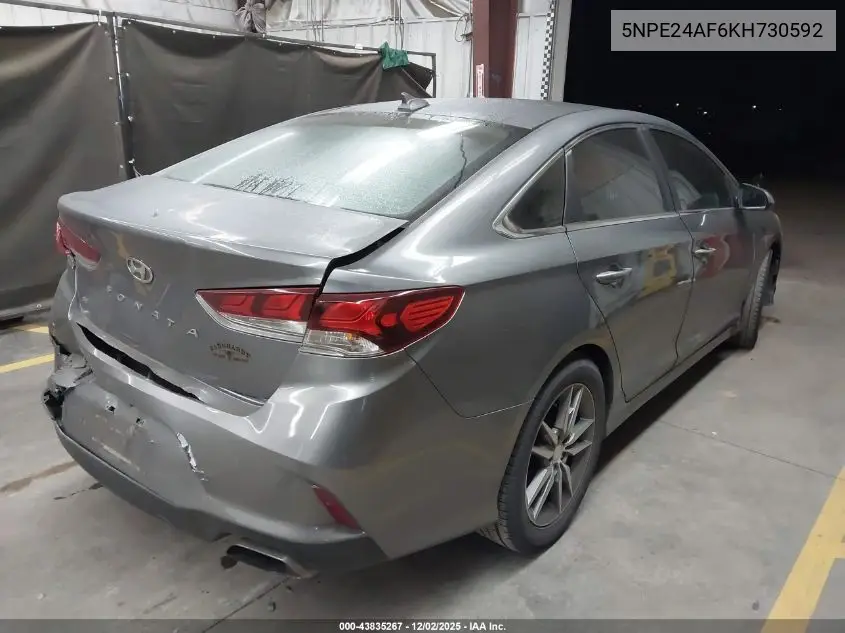 5NPE24AF6KH730592 2019 Hyundai Sonata Se