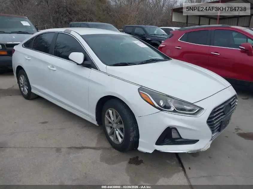 5NPE24AF3KH784738 2019 Hyundai Sonata Se