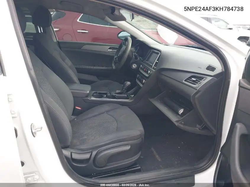 5NPE24AF3KH784738 2019 Hyundai Sonata Se