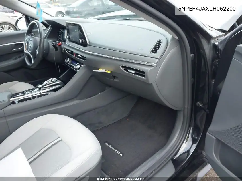 5NPEF4JAXLH052200 2020 Hyundai Sonata Sel