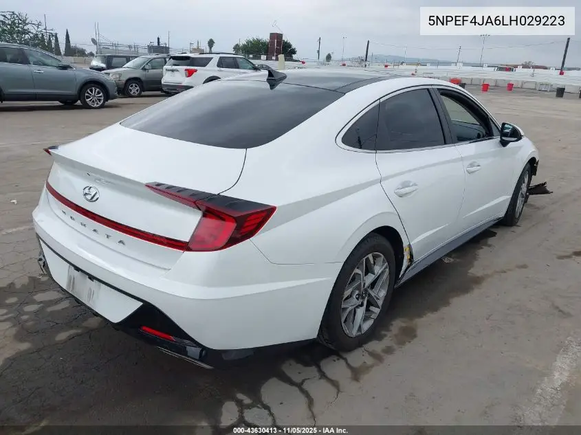 5NPEF4JA6LH029223 2020 Hyundai Sonata Sel