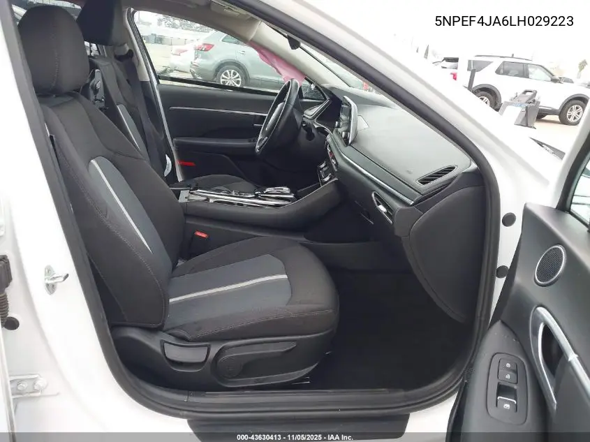 5NPEF4JA6LH029223 2020 Hyundai Sonata Sel