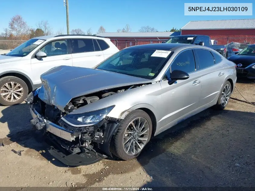 5NPEJ4J23LH030109 2020 Hyundai Sonata Sel Plus