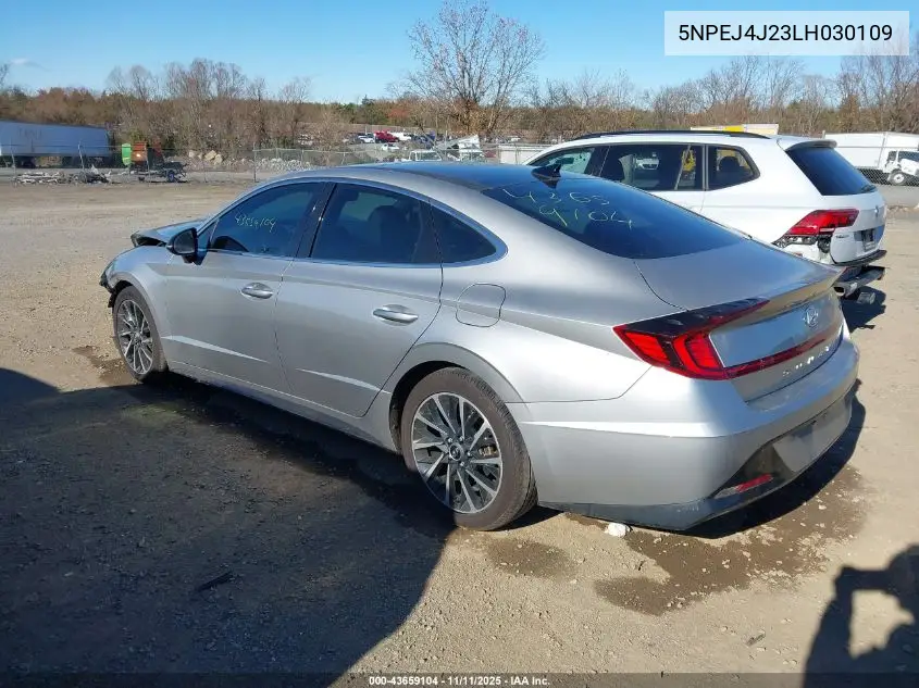 5NPEJ4J23LH030109 2020 Hyundai Sonata Sel Plus