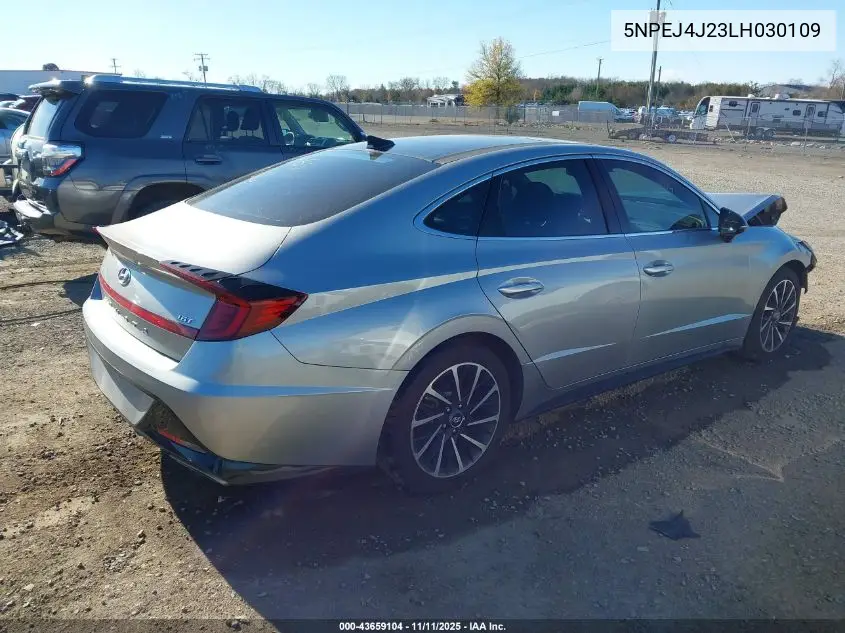 5NPEJ4J23LH030109 2020 Hyundai Sonata Sel Plus