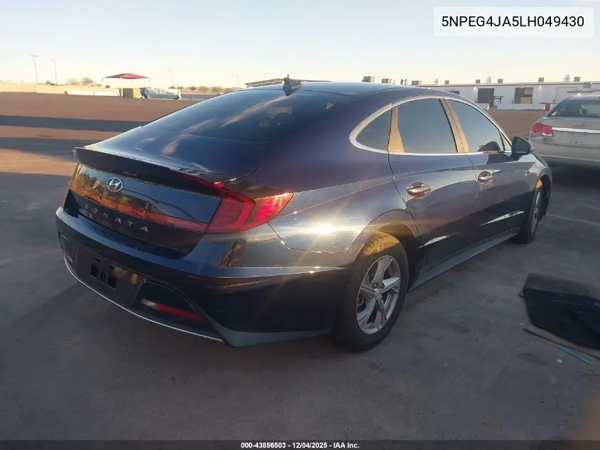 5NPEG4JA5LH049430 2020 Hyundai Sonata Se