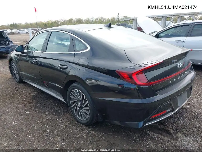 KMHL54JJ4MA021474 2021 Hyundai Sonata Limited