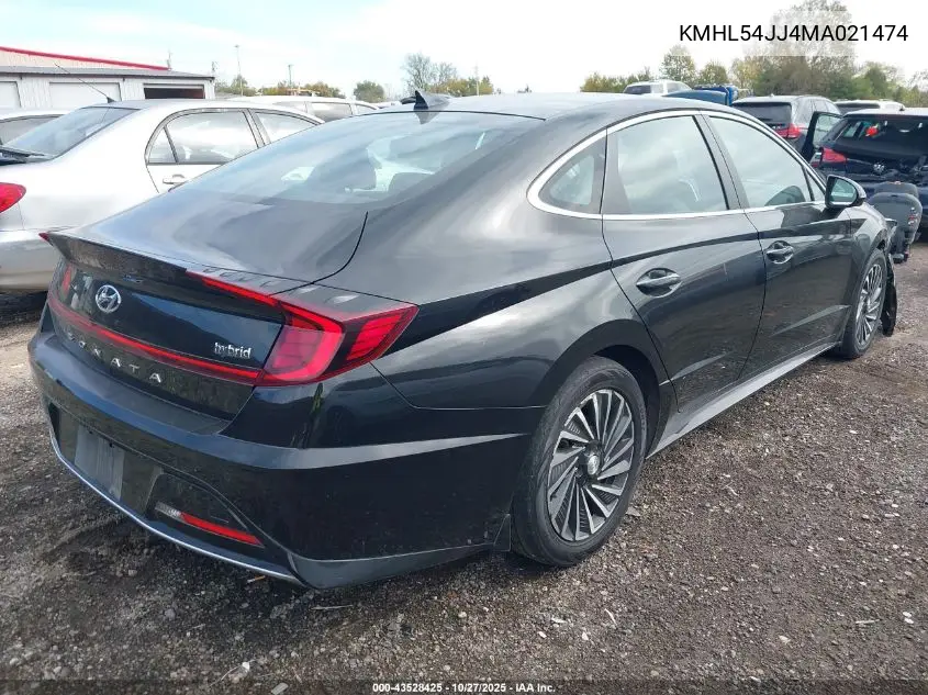 KMHL54JJ4MA021474 2021 Hyundai Sonata Limited