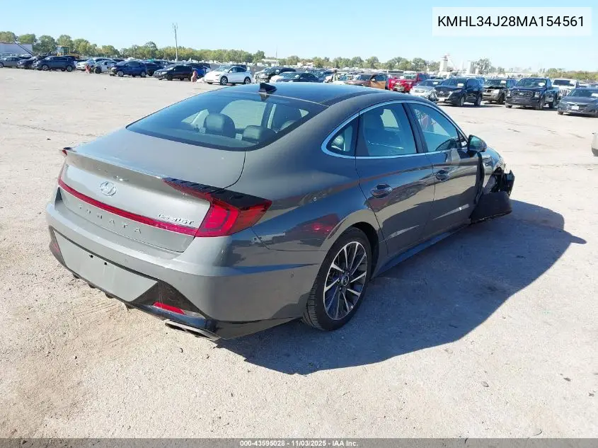 KMHL34J28MA154561 2021 Hyundai Sonata Limited