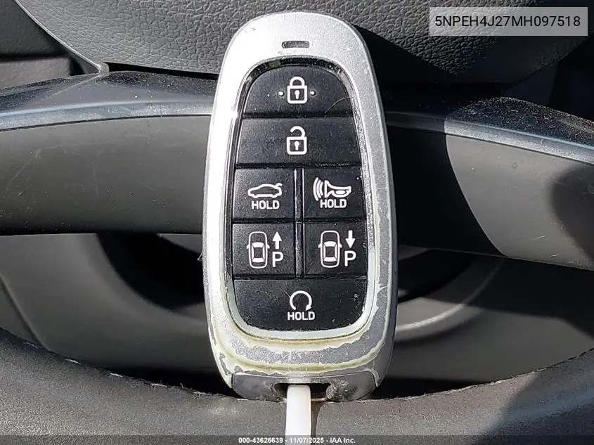 5NPEH4J27MH097518 2021 Hyundai Sonata Limited