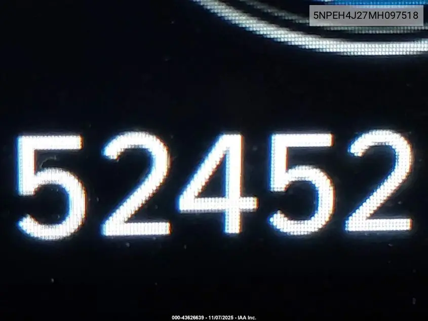5NPEH4J27MH097518 2021 Hyundai Sonata Limited