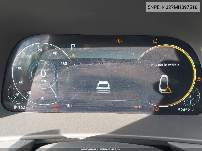 5NPEH4J27MH097518 2021 Hyundai Sonata Limited