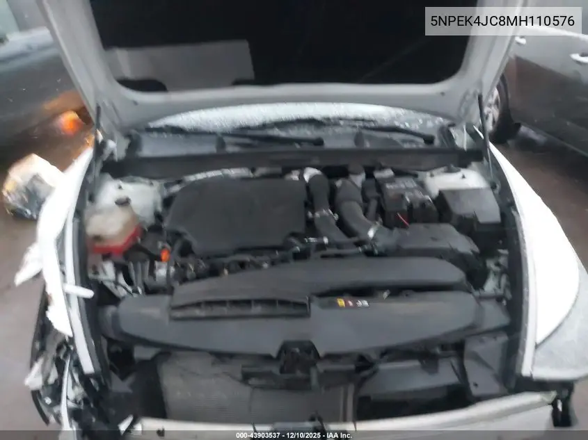 5NPEK4JC8MH110576 2021 Hyundai Sonata N Line