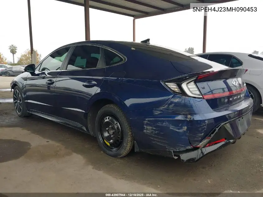 5NPEH4J23MH090453 2021 Hyundai Sonata Limited