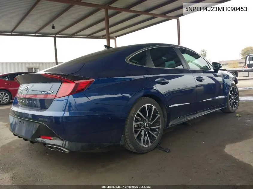 5NPEH4J23MH090453 2021 Hyundai Sonata Limited