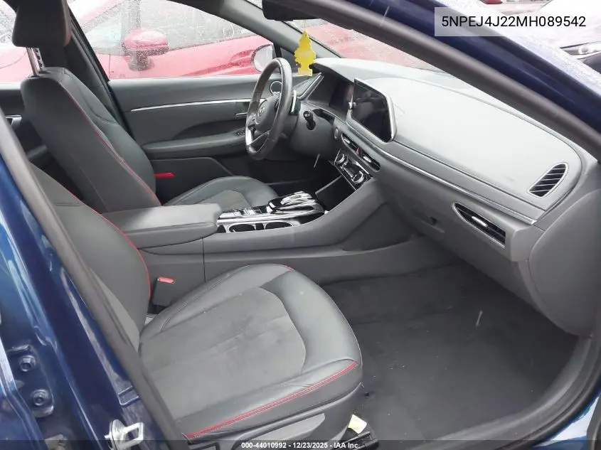 5NPEJ4J22MH089542 2021 Hyundai Sonata Sel Plus