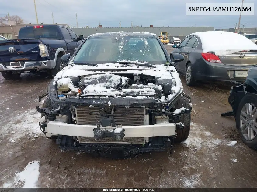 5NPEG4JA8MH126664 2021 Hyundai Sonata Se