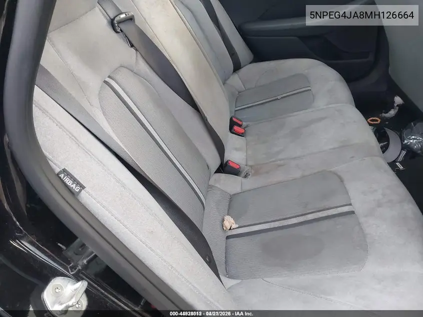 5NPEG4JA8MH126664 2021 Hyundai Sonata Se