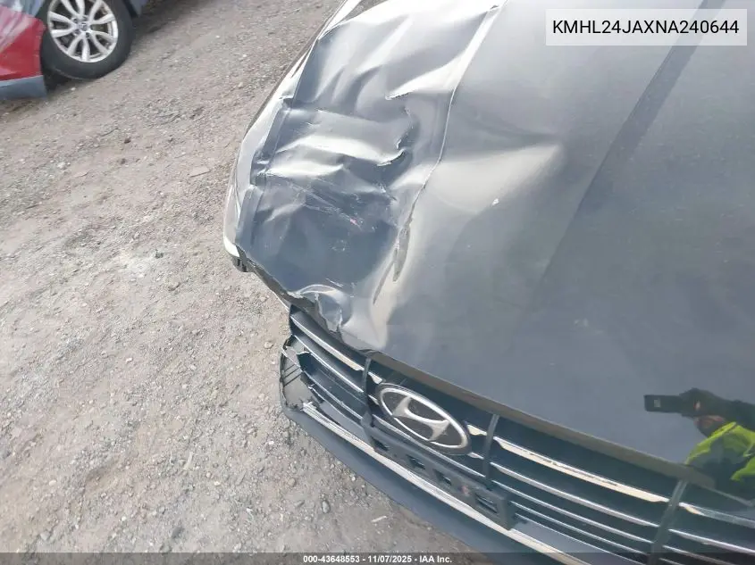 KMHL24JAXNA240644 2022 Hyundai Sonata Se