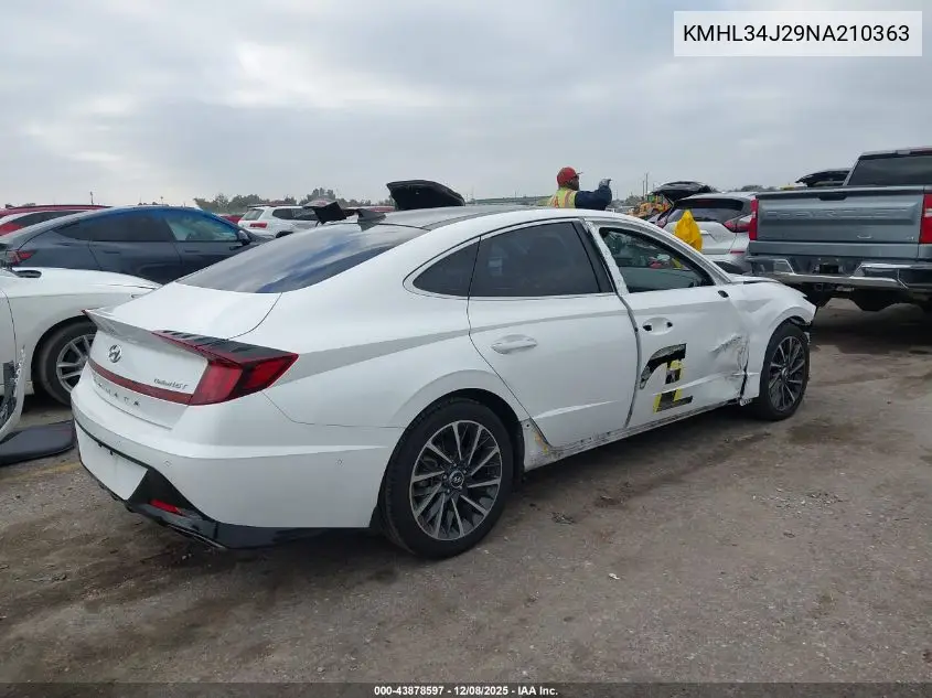 KMHL34J29NA210363 2022 Hyundai Sonata Limited