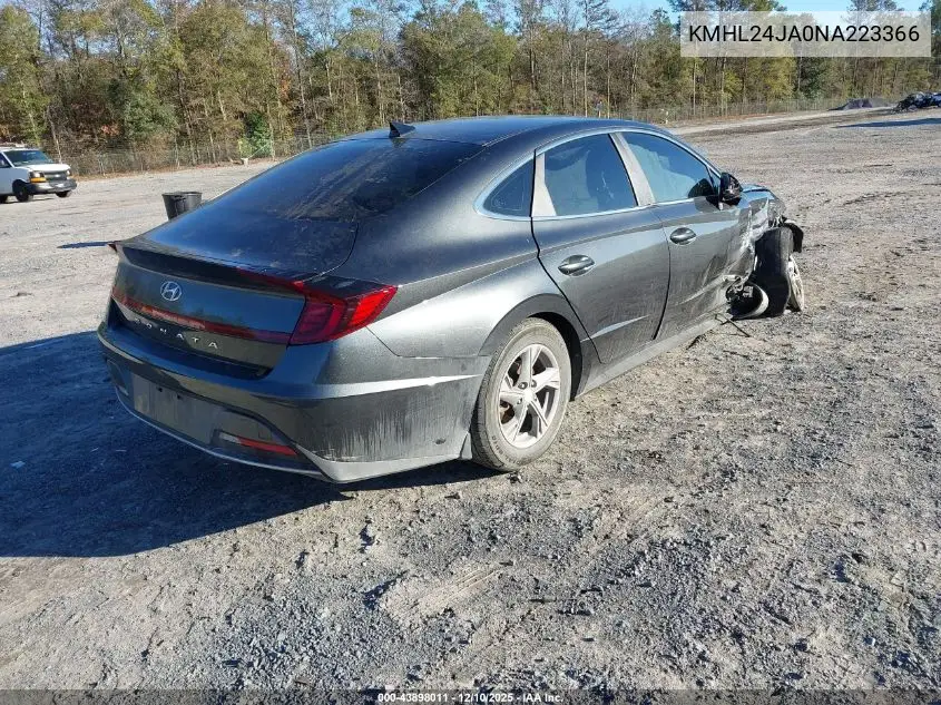 KMHL24JA0NA223366 2022 Hyundai Sonata Se
