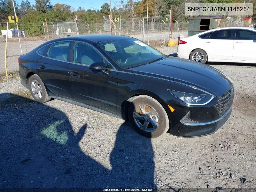 5NPEG4JA8NH145264 2022 Hyundai Sonata Se