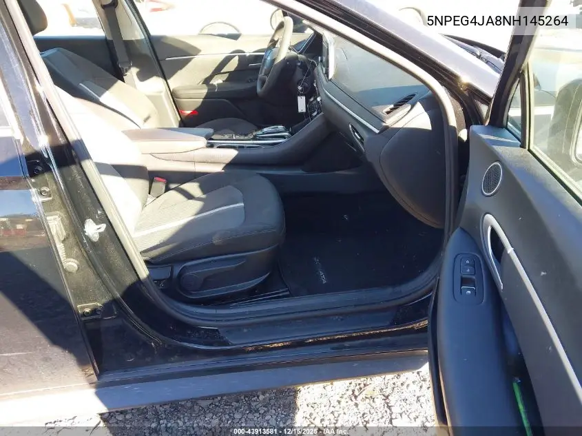 5NPEG4JA8NH145264 2022 Hyundai Sonata Se